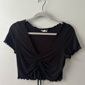 Altar’d State Cinch Black Top